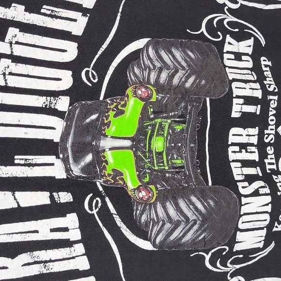 Grave Digger Monster Jam Monster Truck Shirt Size Small - Picture 4 of 9